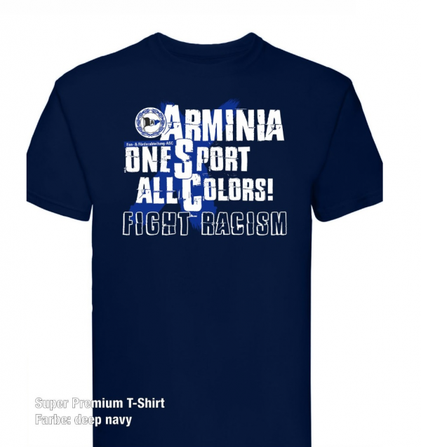 T-Shirt "One Sport, All Colors - Fight Racism"